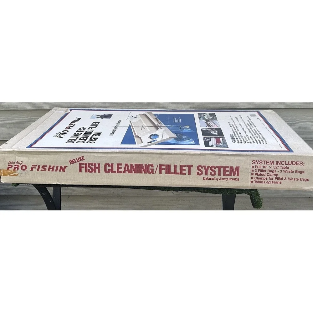 Koler- Craft PRO FISHIN Deluxe Fish Cleaning/Fillet‎ System NOS Fathers Day